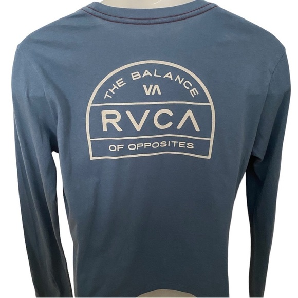 RVCA “The Balance of Opposites” Skate Long Sleeve Tee Shirt Women M Medium - Picture 1 of 6